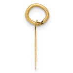 14k Polished and Satin Solid HOLY COMMUNION Round Disc Charm - Image 2