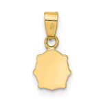 14K Red and Black Enameled Ladybug Pendant - Image 4