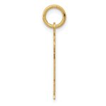 14k The Kids Small It's a Boy Engravable Love Charm - Image 2