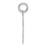 Sterling Silver Rhodium-plated Kid Charm - Image 2