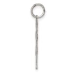 Sterling Silver Rhodium-plated Back to School Cuddle Charm - Image 2