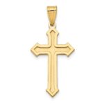 14k Passion Cross Pendant