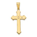 14k Passion Cross Pendant - Image 4