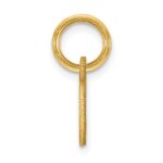 14KY Upper case Letter C Initial Charm - Image 2