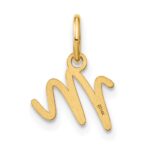 14KY Upper case Letter M Initial Charm - Image 3