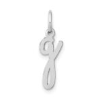 14KW Lower case Letter G Initial Charm