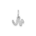 14KW Lower case Letter N Initial Charm - Image 3