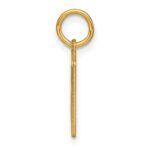 14KY Letter A Initial Pendant - Image 2