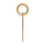 14KY Letter P Initial Pendant - Image 2