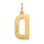 14ky Letter D Initial Pendant - Image 4