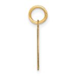 14ky Letter M Initial Pendant - Image 2