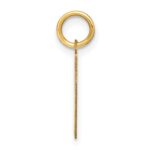 14ky Letter N Initial Pendant - Image 2