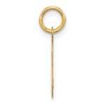 14ky Letter O Initial Pendant - Image 2