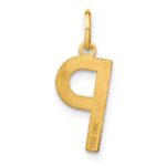 14ky Letter P Initial Pendant - Image 3