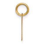 14ky Letter K Initial Pendant - Image 2