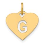 14ky Initial Letter G Initial Charm