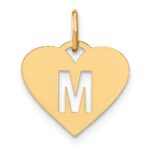 14ky Initial Letter M Initial Charm