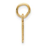 14ky Cutout Letter Y Initial Pendant - Image 2