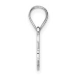 Sterling Silver/Rhodium-plated Pennsylvania State Pendant - Image 2