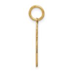 14K Laser Designed Passion Cross Charm - Image 2