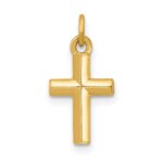 14k Polished Cross Pendant