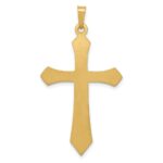 14k Polished Passion Cross Pendant - Image 3