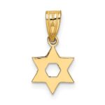 14k Star of David Pendant - Image 4