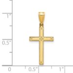 14k Cross Charm - Image 3