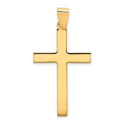 14k Polished Cross Pendant