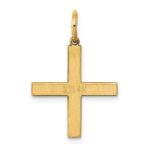 14K Laser Designed Greek Cross Charm - Image 4