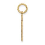 14K Laser Designed Cross Charm - Image 2