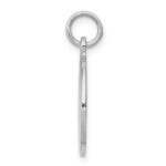 Sterling Silver Rhodium-plated Medical Jewelry Pendant - Image 2