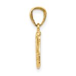 14k Crown Pendant - Image 2