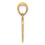 14K Basketball and Hoop Pendant - Image 2