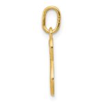 14k Yellow Gold Letter S Initial Charm - Image 2