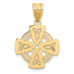 14k Laser-Cut Celtic Cross Charm - Image 4