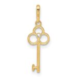 14k CZ Key Pendant - Image 4