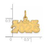 14k Polished CLASS OF 2025 Charm - Image 4