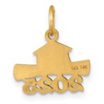 14K 2025 Graduation Cap and Diploma Charm - Image 3