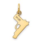 14k Pistol Charm - Image 3