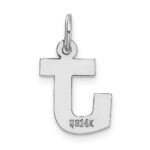 14KW Small Block Letter J Initial Charm - Image 4