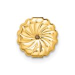 14k 4 carat Lab Grown Diamond VS/SI+ G+ Princess Complete Four Prong Stud Earrings - Image 5