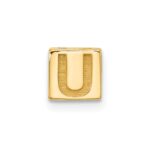 14ky Alphabet Bead Letter U - Image 3